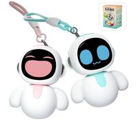 ENERGIZE LAB Eiliko Lover Set - Robot Eilik portátil con IA, divertidos juguetes electrónicos colgantes, regalos para parejas y mejores amigos.