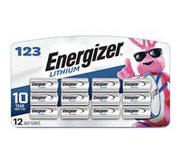 Energizer 123 baterías de Litio, 3 V CR123A baterías de Litio (12 Unidades) - El Embalaje Puede Variar
