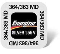 Energizer 364/363 364 SR621SW Pila de botón para Relojes óxido de Plata económico en energía 2,2x6,8 (HxØ/mm)