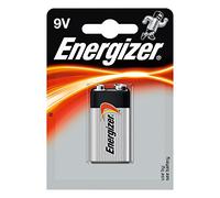 Energizer 522 - Pilas (Alcalino, 9 V, 550 mAh, 48.5 mm, 17.5 mm, 26.5 mm) Negro, Plata