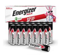 Energizer AA Batteries, MAX Double A Battery Alkaline, 24 Count