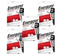 Energizer AG13 / A76 / LR44 Pilas de botón alcalinas alcalinas, 10 Unidades, Larga duración (Fecha de Vida útil marcada)