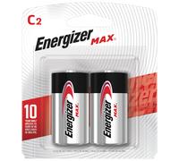 Energizer alkaline max - pack de 2 pilas alcalinas max c
