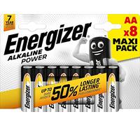 Energizer Alkaline Power - Pack de 8 pilas Alcalinas AA /LR06