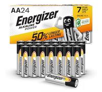 Energizer Alkaline Power - Pilas AA (Paquete de 24) - 1,5V Baterías Alcalinas - para Aparatos Domésticos y Electrónicos - Embalaje 100% reciclable - 7 años de Vida útil [Exclusivo en Amazon]