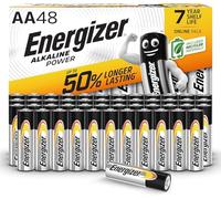 Energizer Baterías AA, energía alcalina, paquete de 48, paquete de baterías doble A, exclusivo de Amazon (el embalaje puede variar)
