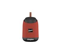 Energizer, Altavoz Bluetooth Portátil, 6 W, Caja inalámbrica con Micrófono Integrado, Radio FM, MicroSD, USB, Función Power Bank, Bluetooth 5.0, Autonomía Larga, Diseño Compacto BTS061, Rojo