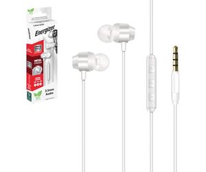 Energizer - Auriculares con Cable con Clavija Jack - Mando a Distancia 3 Botones