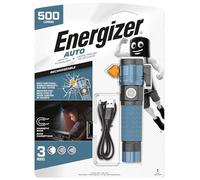 Energizer Auto Metal Light - Linterna LED (funciona con pilas, 500 lúmenes)