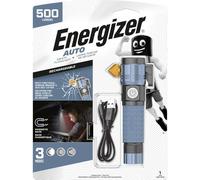 Energizer Auto Metal Light - Linterna LED (funciona con pilas, 500 lúmenes)
