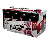 Energizer Baterías D, batería de celda D alcalina Premium, 8 Unidades