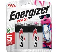 Energizer Baterías MAX de 9 V, Paquete de 4