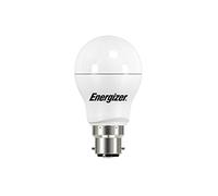 Energizer - Bombilla LED tradicional de bajo consumo (B22, 3,4 W, luz blanca cálida)