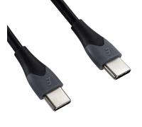 ENERGIZER, Cable de carga y datos USB-C a USB-C 2.4A 480Mbps 1.2m Anti-nudo