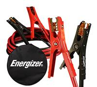 Energizer - Cables de puente resistentes para batería de automóvil, cables de refuerzo automotriz para arrancar baterías muertas o débiles con bolsa de transporte incluida (7,6 metros, calibre 2)
