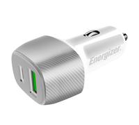 ENERGIZER Cargador de coche USB-C / USB-A PD 38W QC 3.0 Modelo Ultimate, Plata