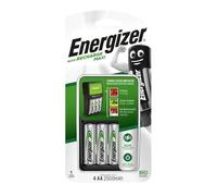 Energizer - Cargador Maxi con Capacidad de 4 Pilas AA y AAA, 2000 mAh, con indicador de la Carga de la Pila, Auto-desconexión evitando sobrecarga