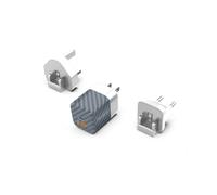 Energizer - Cargador Rápido USB-A y USB-C 38W - sin Cable - 3 Enchufes Incluidos (UE/EE.UU./Reino Unido) - Negro