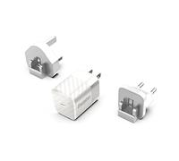 Energizer - Cargador rápido USB-C de 20 W - sin Cable - 3 enchufes incluidos (EU/US/UK) - Blanco