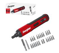 Energizer - Destornillador eléctrico de 3,6 V, batería recargable de 1500 mAh, cable USB-C (incluido), 26 puntas de atornillado incluidas, 3 NM, ideal para montaje, desmontaje y trabajos pequeños