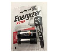 Energizer EN2CR5P1 - Pilas (Single-use battery, Litio, 6 V, 1500 mAh, Negro, Plata, 40 g)
