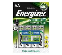 Energizer ENRAA2000P4 - Batería Recargable (Universal, Plateada)