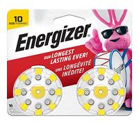 Energizer EZ Turn & Lock Size 10 Hearing Aid Baterías, 16-Count