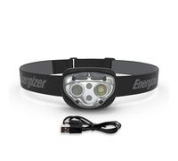 Energizer Linterna frontal recargable unisex, color negro, talla única