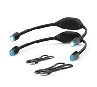 Energizer Linterna Frontal Vision Hd+, Paquete De 2 Unidades | Lectura y trabajo LED de 100 lúmenes, paquete de 2 lámparas, cable de carga USB incluido