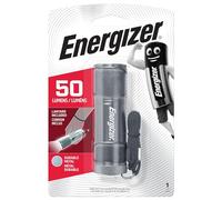 Energizer - Linterna LED de metal, 50 lúmenes, funciona con 3 pilas AAA , linterna metálica para camping o uso de hogar