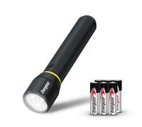 Energizer Linterna LED Vision PRO, ultra brillante de más de 1000 lúmenes, IPX4 resistente al agua, luz LED de aluminio de grado aeronáutico, luz flash de metal resistente para exteriores, corte de
