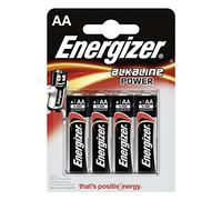 Energizer Alkaline Power Pilas AA LR6 4 Unidades