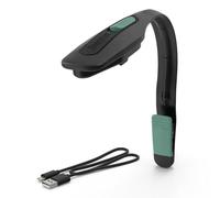 Energizer Luz de libro con clip recargable para lectura, manualidades y bricolaje - LED cálido, cuello flexible, USB