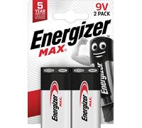 Energizer - Max 9V/6Lr61 (2-Pack) NUEVO