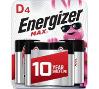 Energizer MAX D - Pilas alcalinas (4 unidades)
