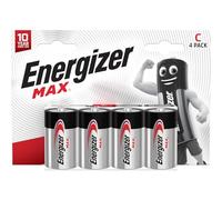 Energizer MAX - Pilas C (Paquete de 4) - 1.5V LR14