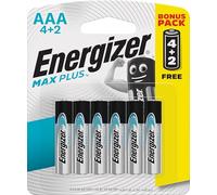 Energizer MAX Plus Promo-Packs Batería, tamaño AAA, Paquete de 4Plus2 Blister Card - 4+2