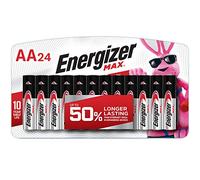 Energizer AA Batteries (24 Count), Double A Premium Max Alkaline Battery - Packaging May Vary