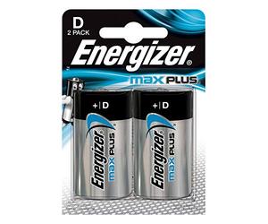 Energizer Maxplus Mono/D / LR20 - Lote de 5 pilas alcalinas (1,5 V)