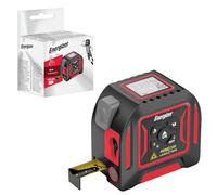 Energizer - Telémetro láser 2 en 1, medidor láser de 40 m y Cinta métrica de 5 m, Pantalla LCD, Recargable USB-C, medidor de Cinta láser Digital medidor de Volumen - batería de Larga duración