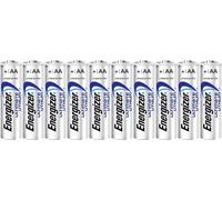 10x Energizer Ultimate Lithium AA L91 Batería 1.5V 3000 mAh FR6 Li-FeS2 Bulk
