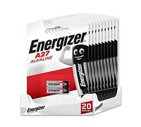 Energizer - Pack de 20 Pilas Especiales A27 una Pila para una Necesidad, sin Mercurio añadido y Potencia para Dispositivos pequeños