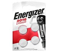 Energizer - Pack de 4 pilas especiales CR2016, una pila para una necesidad, sin mercurio añadido y potencia para dispositivos pequeños