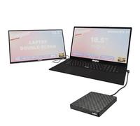 Energizer - Pack portátil (18,5", 8 GB, 256 GB, SSD y pantalla portátil FHD IPS de 18,5", reproductor de DVD USB, Windows 11, teclado QWERTY WiFi