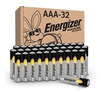 Energizer Pilas AAA, Pilas alcalinas de Larga duración Triple A (Paquete de 32)