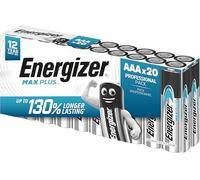 Energizer® Pilas alcalinas Max Plus™, Micro, AAA, LR03, 1,5 V (20 unidades), recibirás 1 paquete de 20 unidades