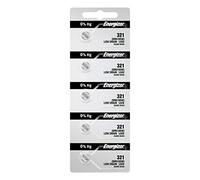 Energizer Pilas de botón 321 SR616SW de óxido de plata para reloj (5 unidades)