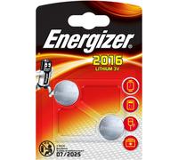 Energizer Pilas de Litio CR2016 2 Unidades