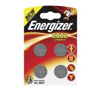 Energizer Pilas CR2032 (Paquete de 4) - Baterías de Botón 3V Litio - para AirTag, Llaves remotas, Dispositivos domésticos, Deportivos y médicos - Embalaje Seguro - 10 años de Almacenamiento