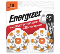 Energizer Pilas para Audífonos tamaño 13 (Paquete de 16) - Baterías de Audífono - Tecnología Zinc-Aire - Fácil Instalación - 4 años de Almacenamiento
